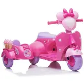 NASZEDZIECI Scooter Eisdiele Dreirad JT5258 Rosa