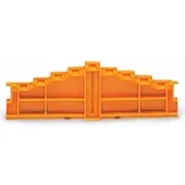 Wago 727-266 4-Etagen-Abschlussplatte,Aufdruck: a-b-c-d--d-c-b-a,7,62 mm dick,blau 727266 - 25 Stück