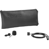 Shure Lavaliermikrofon WL183M mit TA4F-Anschluss schwarz WL183MB/O-TQG
