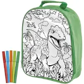 Craft Creative Gestalte deine eigene DINOSAURIER-TASCHE DIY Kreativset mit 5 Stiften