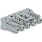 Wago 770-845/011-000 Buchse für Leiterplatten,abgewinkelt,5-polig,grau 770845011000 - 50 Stück