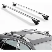 Vevor Universeller Dachträger Querträger 119,9 cm Länge für Fahrzeuge mit erhöhtem Seitenschienen