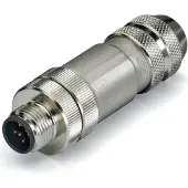 Wago M12-Stecker axial 5-polig