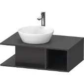 Duravit Waschtischunterschrank D-Neo 80x55cm, gra m, 1 F, 1 Pl, wandhängend