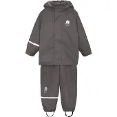 CeLaVi Shirt & Hose "Regenoverall CEMagic", Mädchen, Gr. 110, grau, Obermaterial: 100% Polyester PES., Overalls Shirt & Hose