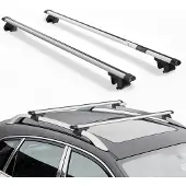 Vevor Universeller Dachträger Querträger 119,9 cm Länge für Fahrzeuge mit erhöhtem Seitenschienen