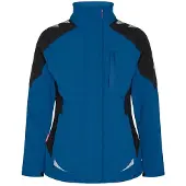 F-engel Galaxy Damen-Softshell-Jacke 8815-229 Gr. XL Surfer Blue/Schwarz