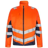 F-engel Warnschutzjacke Safety Light 1545-319-10165 Gr. XL orange/blue ink