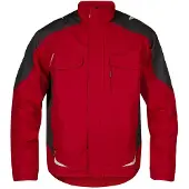 F-engel Arbeitsjacke Galaxy 1810-254-75779 Gr. XS tomato red/anthrazit grau