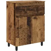Syfax Waschtisch Altholz 60 x 35 x 80 cm Holzwerkstoff