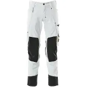 Mascot Herren Hose mit Knietaschen ADVANCED Weiß 50 - 17179-311-06-82C50 - Weiß