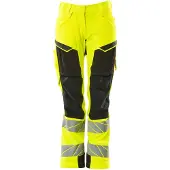 Mascot Damen-Hose mit Knietaschen 19078-511-1709 Gr. 82C48 hi-vis gelb/schwarz