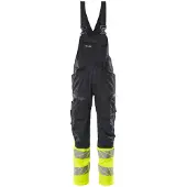 Mascot Latzhose mit Knietaschen ACCELERATE SAFE Schwarzblau / Hi-vis Gelb 46 - 19669-236-01017-90C46 - Schwarzblau / Hi-vis Gelb