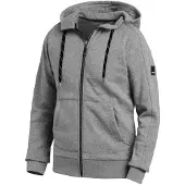 FHB Kapuzen-Sweater-Jacke Benno 79494 Gr. M grau
