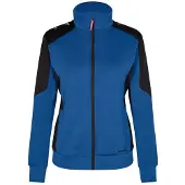 F-engel Damen Sweatjacke Cardigan Galaxy 8825-233-73720 Gr. 3XL surfer blue/schwarz