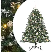 vidaXL Künstlicher Weihnachtsbaum Grün 150 cm