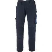 Mascot Erlangen Hose mit Knietaschen UNIQUE Schwarzblau / Kornblau 56 - 12179-203-01011-76C56 - Schwarzblau / Kornblau