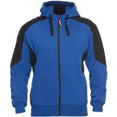F-engel Sweatjacke Cardigan Galaxy 8820-233-73720 Gr. 3XL surfer blue/schwarz