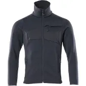 Mascot Herren Strickpullover mit Reißverschluss ACCELERATE Schwarzblau XL - 18105-951-010-XL - Schwarzblau