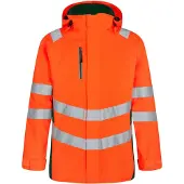 F-engel Warnschutz Shellparka Safety 1145-930 Gr. XS orange/grün
