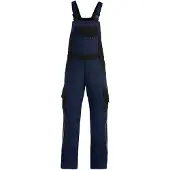 FHB Latzhose Herren Twill Eckhard 130630 34 marine/schwarz