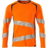Mascot Herren Langarmshirt Hi-vis Orange / Dunkelanthrazit XL - 19081-771-1418-XLONE - Hi-vis Orange / Dunkelanthrazit