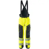 Mascot Winterhose ACCELERATE SAFE Hi-vis Gelb / Schwarzblau XL - 19090-449-17010-XL - Hi-vis Gelb / Schwarzblau