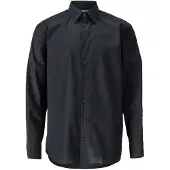Mascot Herren Langarmhemd FRONTLINE Vollschwarz 45-46 - 21804-984-90-45-46 - Vollschwarz