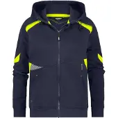 Dassy Sweatshirt Santos Women STANDARD 300548 Gr. 2XL nachtblau/neongelb