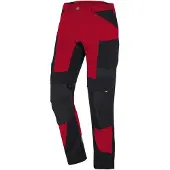 FHB LEO Arbeitshose elastisch - Rot-Schwarz 102 Echte Männer 62