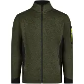 FHB Strickjacke Christoph 79595 Gr. S oliv/schwarz