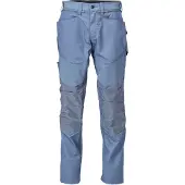 Mascot Herren Hose mit Knietaschen CUSTOMIZED Steinblau 46 - 22479-230-85-76C46 - Steinblau