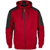F-engel Kapuzen Sweatshirt "8820-233" Galaxy - XS - rot/grau