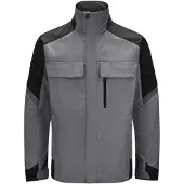 FHB Arbeitsjacke Frank 125900 Gr. S grau/schwarz