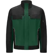 FHB Ernst Arbeitsjacke - Grün-Schwarz 102 XS