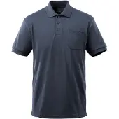 Mascot Herren Orgon Polo-Shirt mit Brusttasche CROSSOVER Schwarzblau 3XL - 51586-968-010-3XL - Schwarzblau
