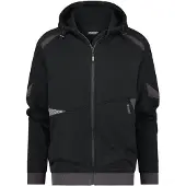 Dassy Kapuzensweatshirt Lunax - schwarz/anthrazitgrau - L