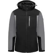 FHB Herren Softshelljacke Jannik 79105 Gr. S grau/schwarz