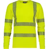 Dassy Warnschutz UV-T-Shirt CARTERVILLE 710037 PES06 Gr. S warngelb