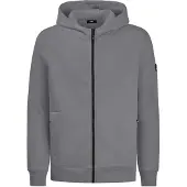 FHB Kapuzen-Sweatjacke "QUENTIN" - S - grau