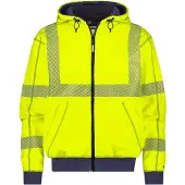 Dassy Warnschutz Kapuzensweatshirt EVANS PESCO84 Gr. 2XL neongelb/dunkelblau