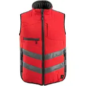 Mascot Grimsby Winterweste Hi-vis Rot / Dunkelanthrazit XL - 15565-249-22218-XL - Hi-vis Rot / Dunkelanthrazit