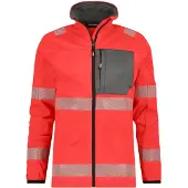 Dassy Warnschutz Midlayer-Jacke CAMDEN PESSPA35 Gr. S neonrot/zementgrau