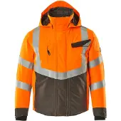 Mascot SAFE SUPREME Warnwinterjacke wasserdicht Klasse 3 Hastings 15535 Gr. 4XL hi-vis orange/dunkelanthrazit