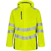 F-engel Warnschutz Shellparka Safety 1145-930 Gr. 5XL gelb/schwarz