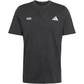 Adidas - Run Essentials Graphic T-Shirt - Laufshirt Gr XXL grau