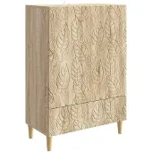 Syfax Sideboard Sonoma-Eiche 66 x 34,5 x 95 cm Holzwerkstoff