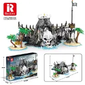 ReoBrix 66012 Pirateninsel Klemmbaustein Set 2960 Teile ab 14