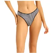 Seafolly - Clubhouse High Leg Pant - Bikini-Bottom Gr 32 schwarz