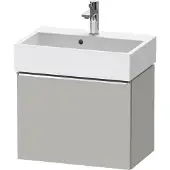 Duravit D-Neo Meuble sous-lavabo suspendu, Compact, 584x440x372mm, 1 tiroir, avec poignée chrome